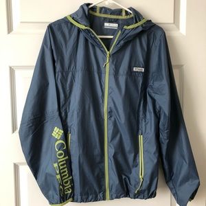 NWOT Columbia PFG Windbreaker, Small